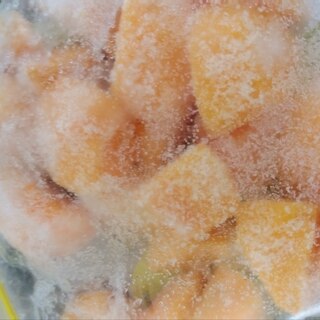 柿の冷凍保存